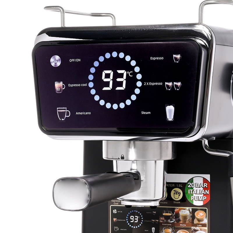 ماكينة قهوة اسبريسو 8 في 1 احترافية من HAUSBERG - الصورة 4