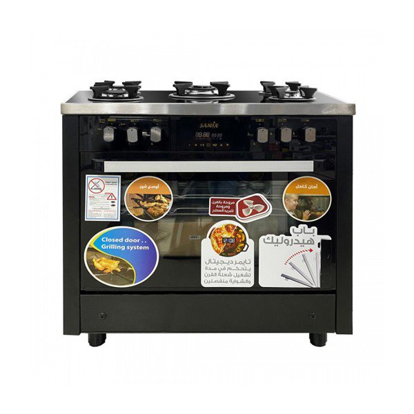 سامكس فرن غاز سيكوريت I-COOK PRO *60*90cm