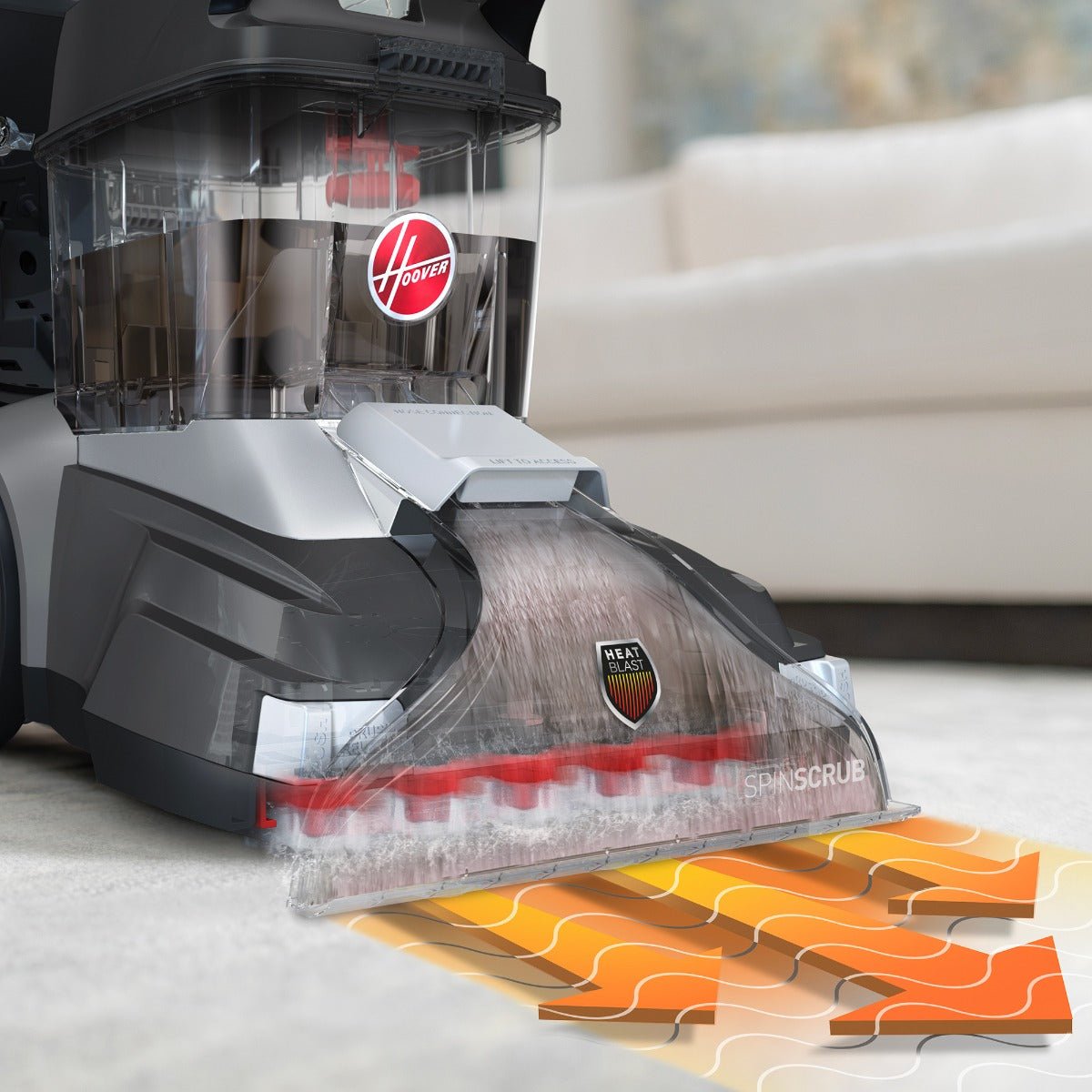 غسالة هوفر سجاد hoover power scrub xl - الصورة 6